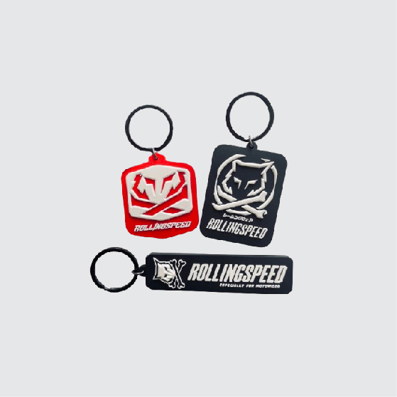 Rubber Keychain